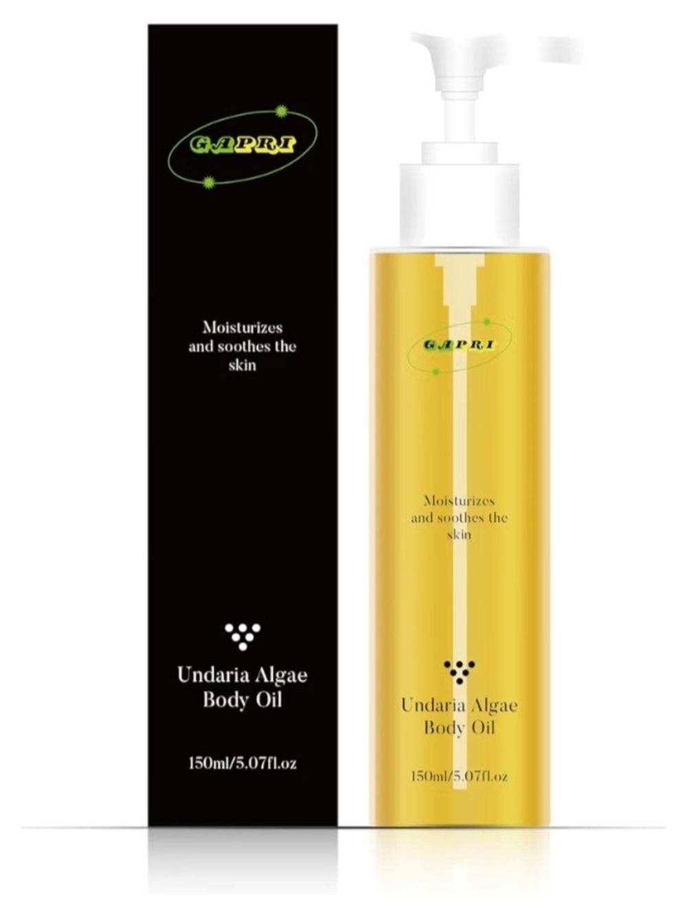 Undaria Algae Body Oil — Nourishing Gold Moisturizer